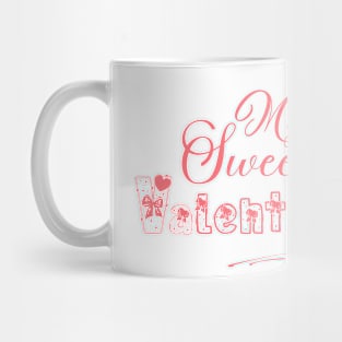 Sweet Floral Valentine Mug